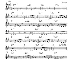 見やすく、きれいなメロ譜（リードシート）作成します プロの作編曲家がPOPS,ROCK,JAZZの譜面を作ります