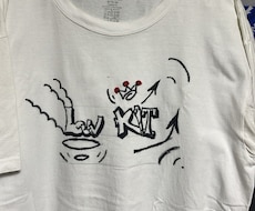 手描きGraffitiアートアパレル描きます イメージ1