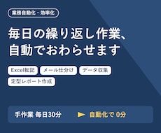 ExcelやGASでスプレッドシートを自動化します スプレッドシート/Gmail/API連携/定期実行/転記集計
