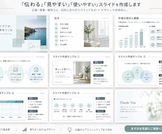 aiで作成したスライドを編集できる形で納品します イメージ1