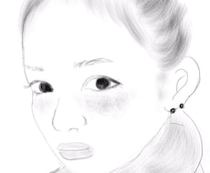 シンプルでおしゃれな似顔絵を描きます イメージ1