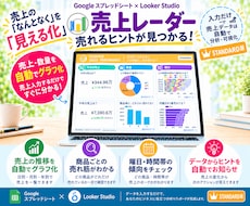 限定価格★売上自動グラフ化！売れる傾向が見えます イメージ1