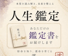 あなただけの人生鑑定書を作成します イメージ1