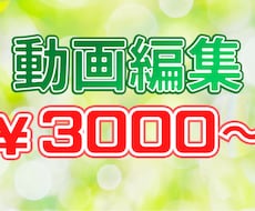 YouTube動画編集代行致します イメージ1