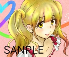 SNSで使える可愛いイラスト描きます 可愛い女の子や萌え系女子が好きな人にオススメ！