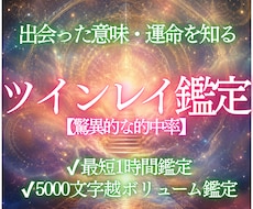 魂の霊視でわかる　ツインレイ鑑定します イメージ1