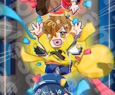 デフォルメキャラのサムネイラストます イメージ1