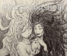 ちょっとダークな似顔絵描きます イメージ1