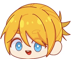 デフォルメ、ちびキャラの表情差分4つ描きます イメージ1