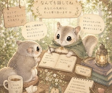 森のももんがのお話部屋　3日間愚痴聞きます イメージ1