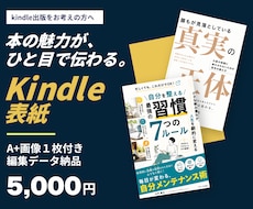読者の目を引くKindle表紙を作成します A＋画像1枚付き｜ペーパーバック対応・編集データ納品