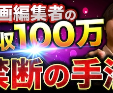 YouTube動画を丁寧に編集します イメージ1