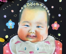 完全手描き記念日やお祝い用に似顔絵をお描きします イメージ1
