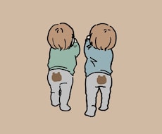 ゆるっとシンプルおしゃれなアイコン作成します お好みの色を組み合わせてかわいくします！