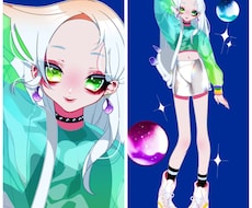 貴方好みのイラストを描きます 彩度の高いイラストやパキッとした塗りが好きな人にオススメです