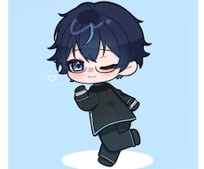 グッズ等に使えるミニキャライラスト描きます イメージ1