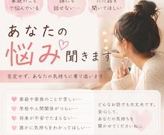 家庭のことでお悩みの方、お話聞きます イメージ1