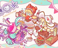 かわいいデフォルメカートゥーン調のイラスト描きます イメージ1