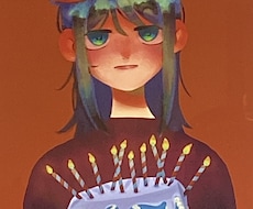 暖かさの中に影を残す物語性のあるイラストを描きます イメージ1