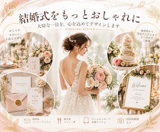 結婚式のウェルカムボードを制作します イメージ1