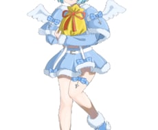 商用利用込み！全身立ち絵を透過素材として提供します イメージ1
