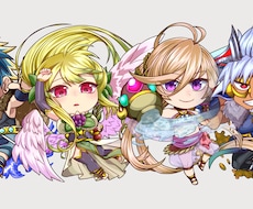 デフォルメイラスト、SDキャラクター制作します イメージ1