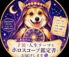 ホロスコープ鑑定書を作成します 生まれ持った才能、人生テーマなどをPDF鑑定書でお届けします