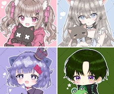 ロリショタキャラのイラスト描きます VTuber・活動者ロリショタになりたい方は是非！