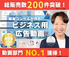 経営目線で「売れる」広告動画を作ります 成果が違う、経営を動かす広告動画