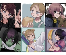 かわいい似顔絵を制作します 写真を元にキャラクターのような似顔絵をかきます