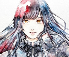 透明水彩で透明感のある鮮やかなイラストお描きします やりとり簡単！/原画お送りも可能/インテリアにも☺︎