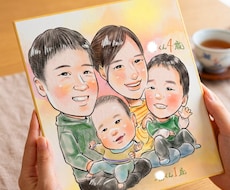 あなたの想いにぴったりの似顔絵をご提案いたします 手描きの風合いが嬉しいアナログ・幅広く使える鮮やかなデジタル