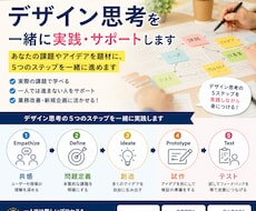 デザイン思考を活用した業務改善の方法を教えます イメージ1