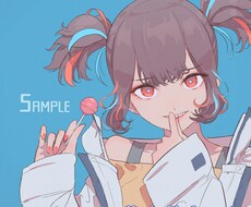 アニメ塗キャラアイコン描きます イメージ1