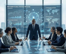 事業計画を策定ます 外資コンサルが事業計画を策定します。