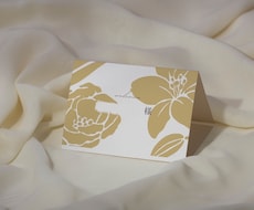結婚式会場とリンクさせた席札作成します イメージ1