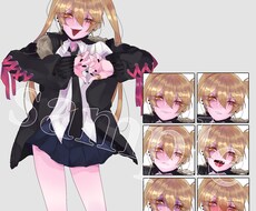 立ち絵を制作します イメージ1