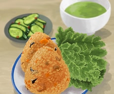 食べ物のイラストを描きます イメージ1