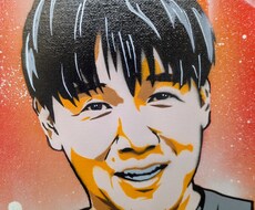 スプレーアートで似顔絵かきます イメージ1