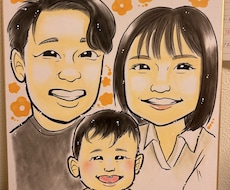 やさしいタッチの似顔絵描きます イメージ1