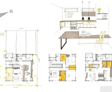 戸建住宅の間取り、内観パース作成します イメージ1