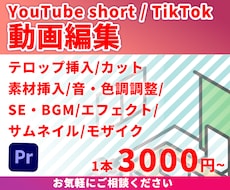 ショート動画の制作を承ります イメージ1