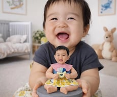 写真から作るオーダーメイド子供フィギュアます キッズの成長記念にのギフト｜赤ちゃん似顔人形｜出産祝い