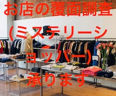 お店の覆面調査(ミステリーショッパー)を承ります イメージ1