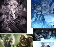 ゲーム風男女キャラクターイラスト制作します イメージ1