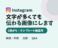 文字が多くても伝わる画像を制作します イメージ1