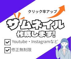 サムネイル作成いたします イメージ1
