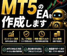 MT5のオリジナルEAを作成します イメージ1