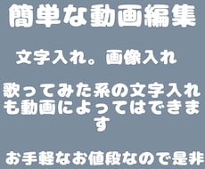 動画の文字入れなど歌ってみた系の歌詞入れもできます イメージ1