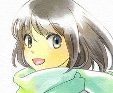 軽やかで優しい水彩のSNSアイコンお描きします イメージ1